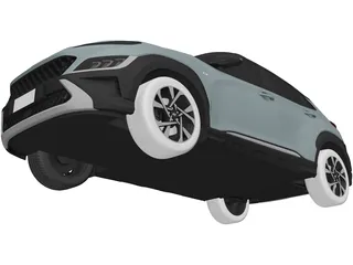 Hyundai Kona (2022) 3D Model preview