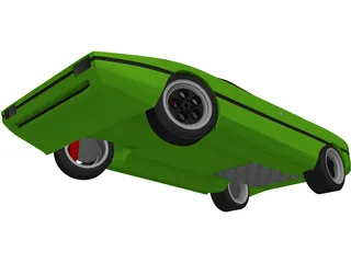 Lamborghini Bravo (1974) 3D Model preview