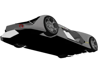 Lamborghini Terzo Millennio (2019) 3D Model preview