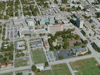Tulsa City, USA (2021) 3D Model preview