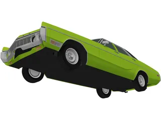 Dodge Polara (1970) 3D Model preview