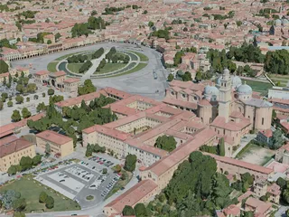 Padua City, Italy (2021) 3D Model preview