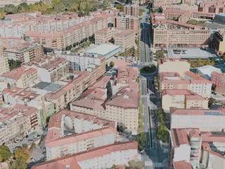 Pamplona City, Spain (2021) 3D Model preview