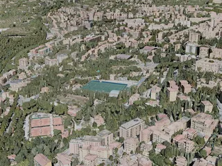 Perugia City, Italy (2021) 3D Model preview