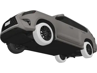 Lexus GX460 (2020) 3D Model preview