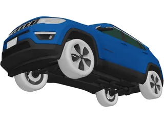 Jeep Compass (2016) 3D Model preview