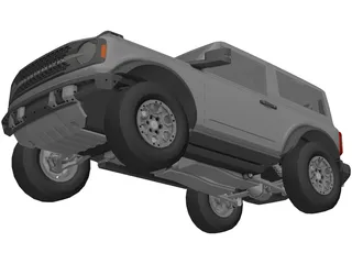 Ford Bronco (2021) 3D Model preview