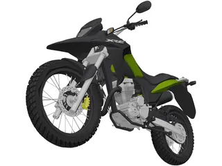 Honda XRE 300 3D Model preview