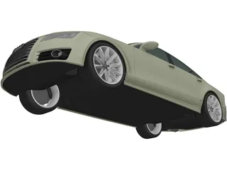 Audi A7 Sportback (2011) 3D Model preview