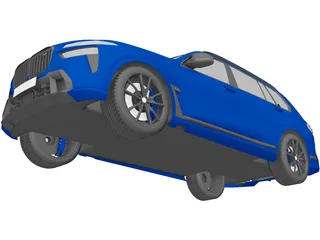 BMW X7 M60i (2023) 3D Model preview