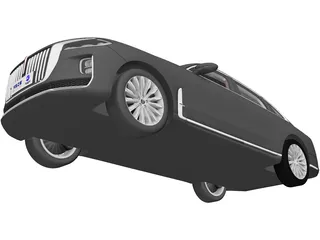 Hongqi H9 (2020) 3D Model preview