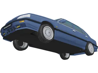Renault R25 Baccara (1992) 3D Model preview