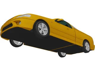 Ford Falcon BF Ute XR8 (2006) 3D Model preview