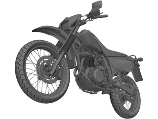 Suzuki DR650SE 3D Model preview