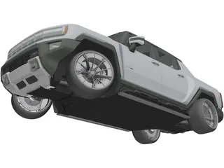 Hummer EV 3D Model preview