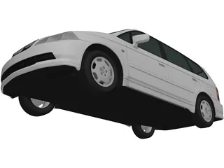 Honda Odyssey (1999) 3D Model preview