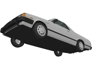 Subaru Brat GL (1981) 3D Model preview