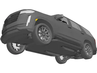 Cadillac Escalade (2021) 3D Model preview