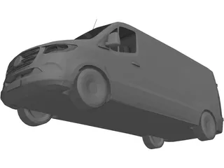 Mercedes-Benz Sprinter 3D Model preview