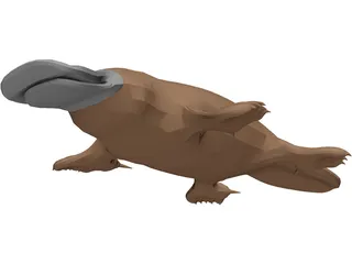 Platypus 3D Model preview