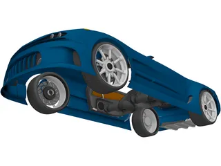 Concept Car Mystic Phantasy 3D Model preview
