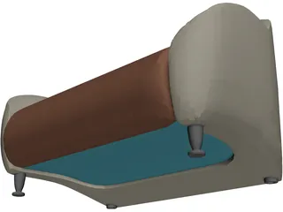 Sweet Sofa 3D Model preview