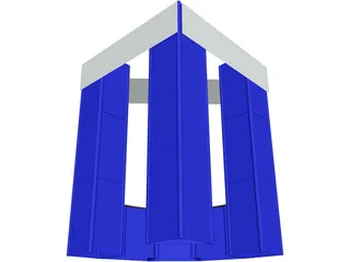 Tradeshow Display 3D Model preview