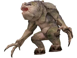 Rancor 3D Model preview