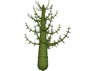 Prehistoric Calamite 3D Model preview