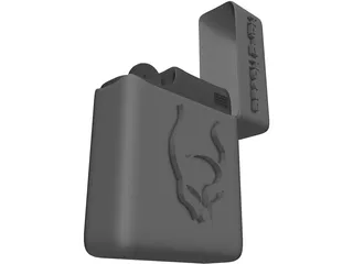 Cyberdog`s Zippo 3D Model preview