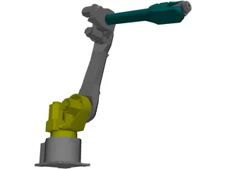 Fanuc Robotics M-16iB10L Robotic Arm 3D Model preview