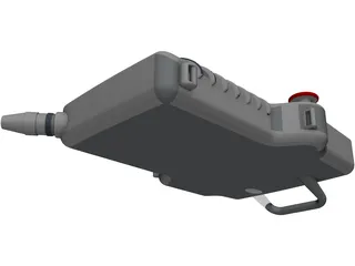 Fanuc Robotics MHE1 Teach Pendant 3D Model preview