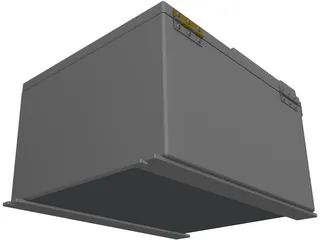 Fanuc Robotics RJ3 Op Box 3D Model preview