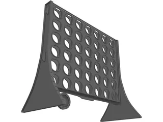 Connect Four 3D Model preview