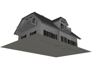 House Doetinchem Holland 3D Model preview