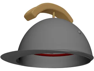 Roman Helmet 3D Model preview