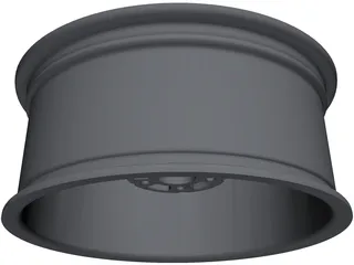 Wheel 17x7 3D Model preview