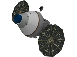 Orion Spacecraft 3D Model preview