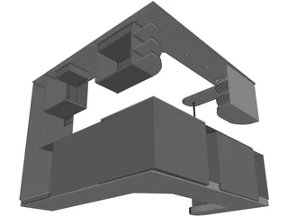 Kitchen 3D Model preview
