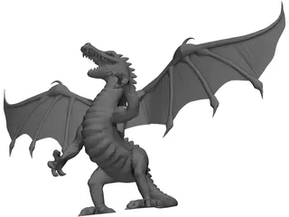 Dragon 3D Model preview