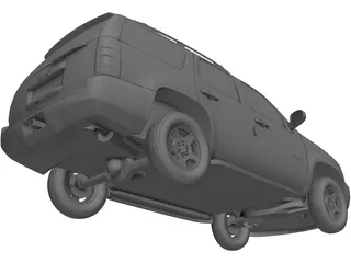 Chevrolet Tahoe (2007) 3D Model preview
