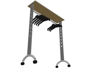 Rack 3D Model preview