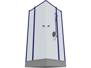 Shower 3D Model preview