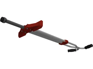 Pogo Stick 3D Model preview