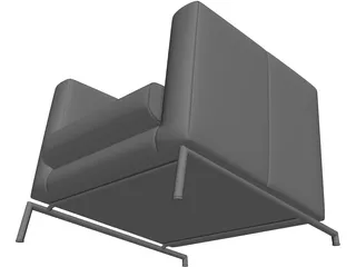 Armchair 3D Model preview