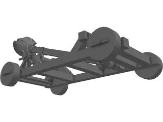 Catapult 3D Model preview