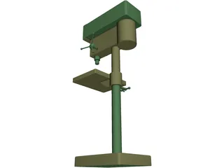 Rockwell Drill Press 3D Model preview