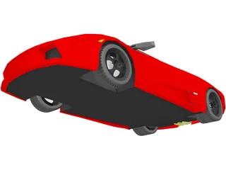Lamborghini LP640 3D Model preview