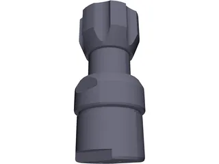 Pressure-Reducing Regulator 3D Model preview