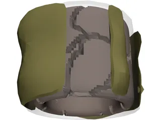 Capillary Section 3D Model preview